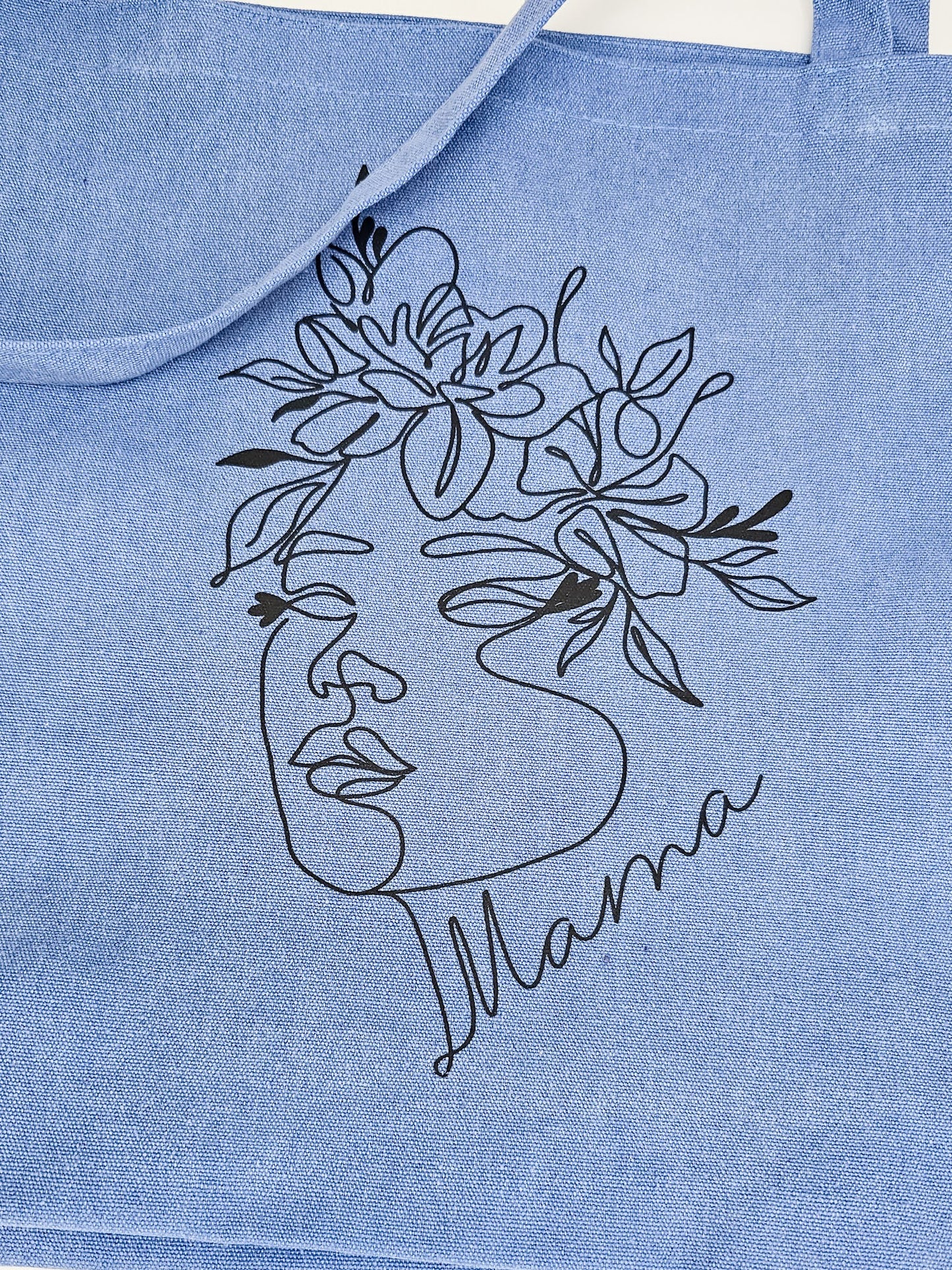 Whimsical Mama Tote - Periwinkle