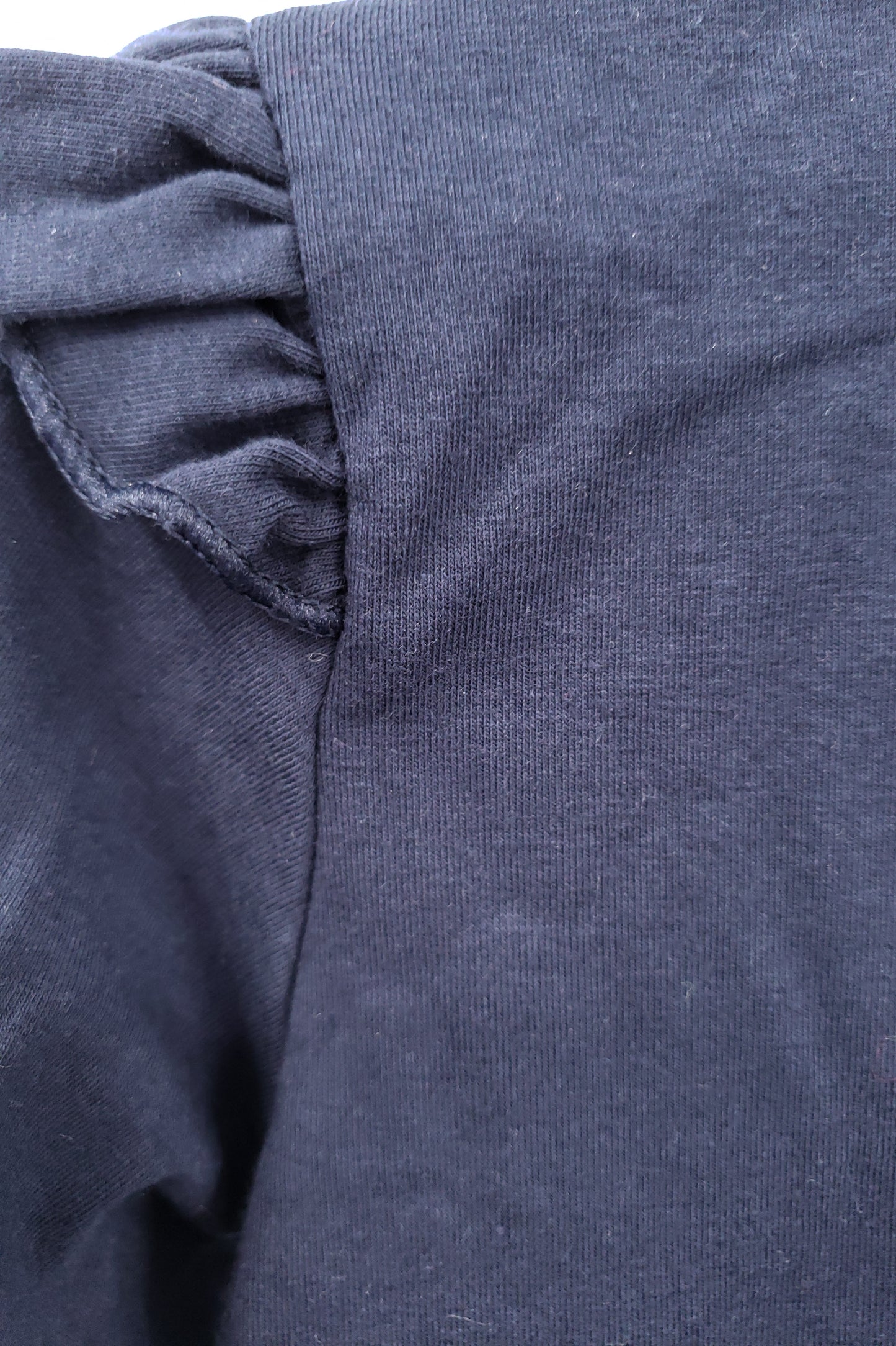 Navy Flutter Cardigan