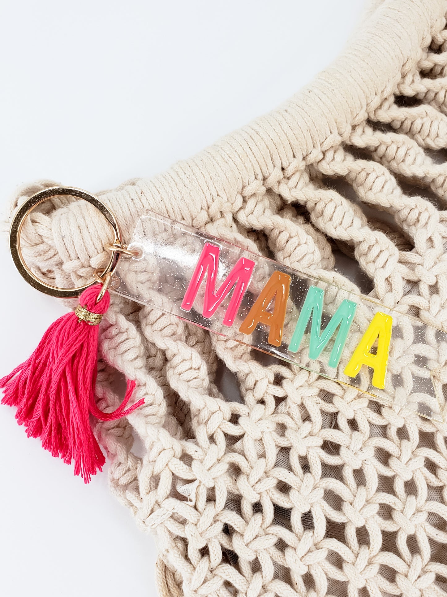 Vibrant Mama Keychain