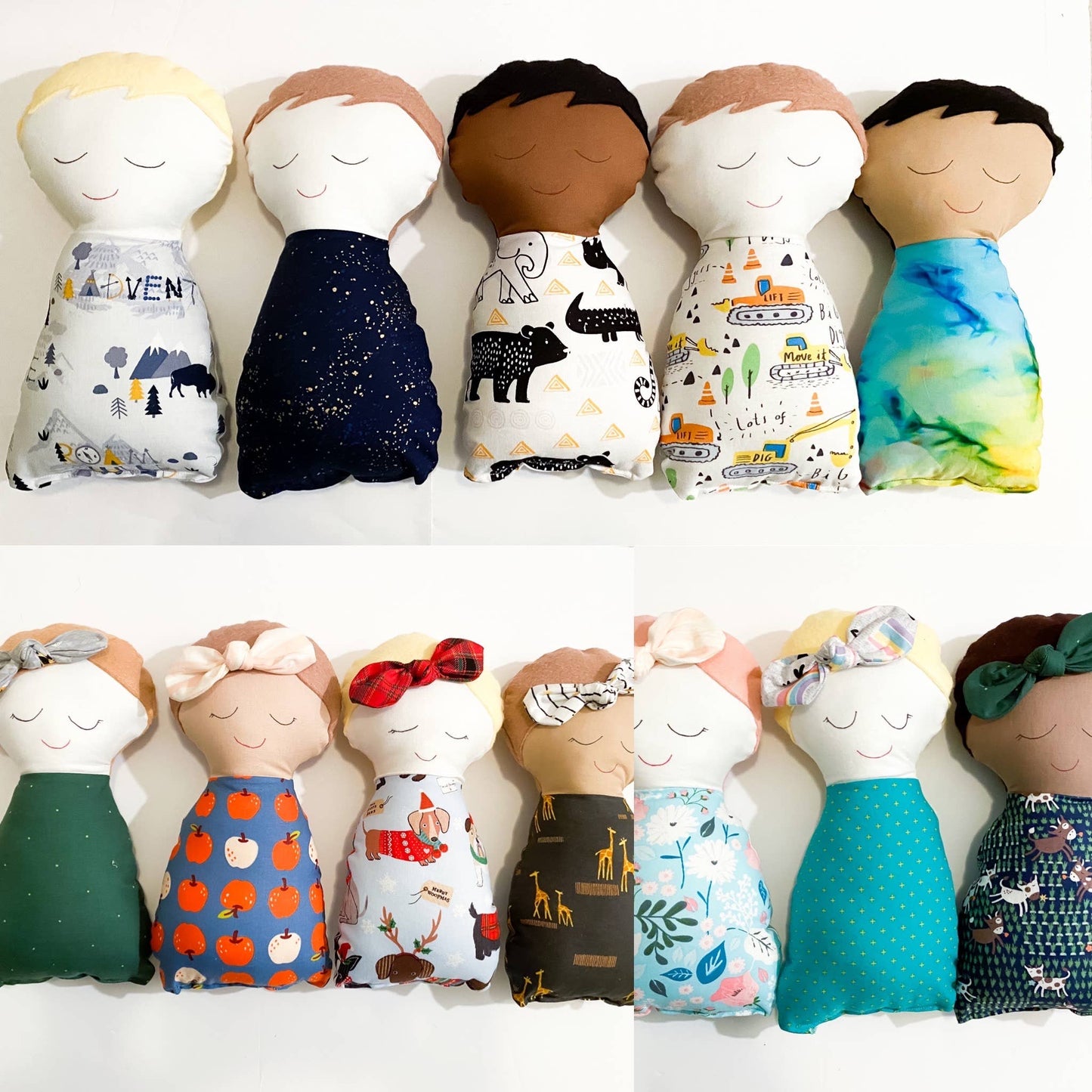 Mini Fabric Baby Doll