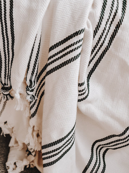 Cozy Up Turkish Throw Blanket