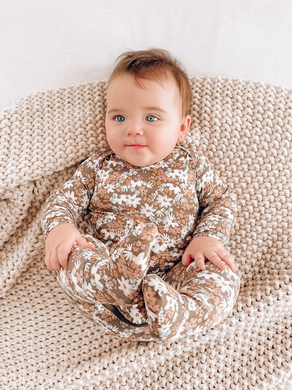 Gunamuna Convertible Pajama - Retro Floral